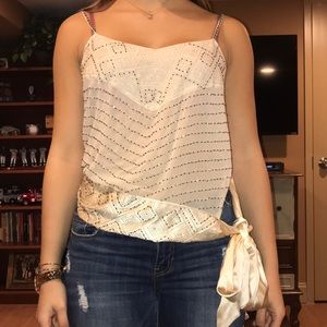 beaded tank top